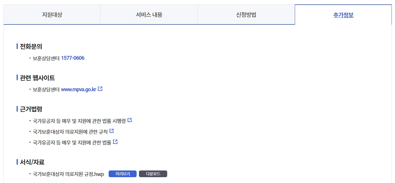 위탁병원진료 혜택받기 진료비100%지원