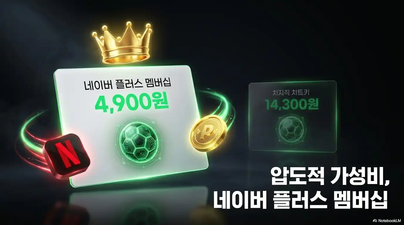 2026 월드컵 치지직 다시보기 가성비 추천 네이버 플러스 멤버십 월 4900원