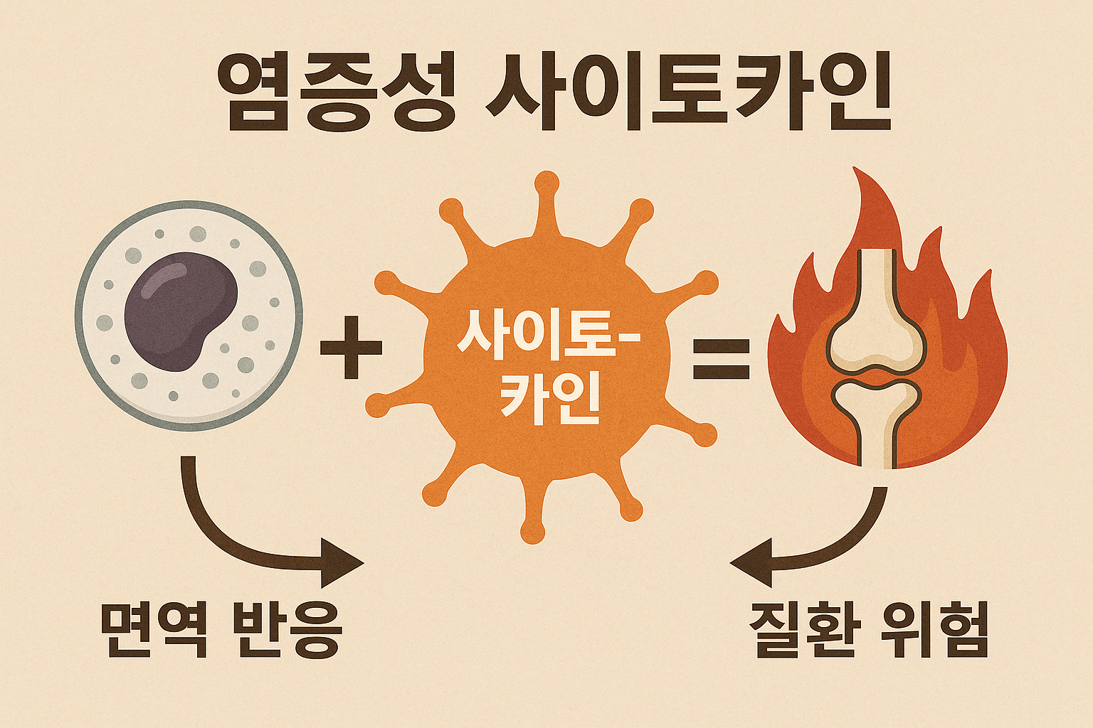 염증성 사이토카인이란? 면역 반응의 중재자이자 위험 신호