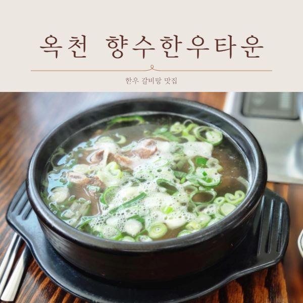 옥선 향수한우타운 갈비탕