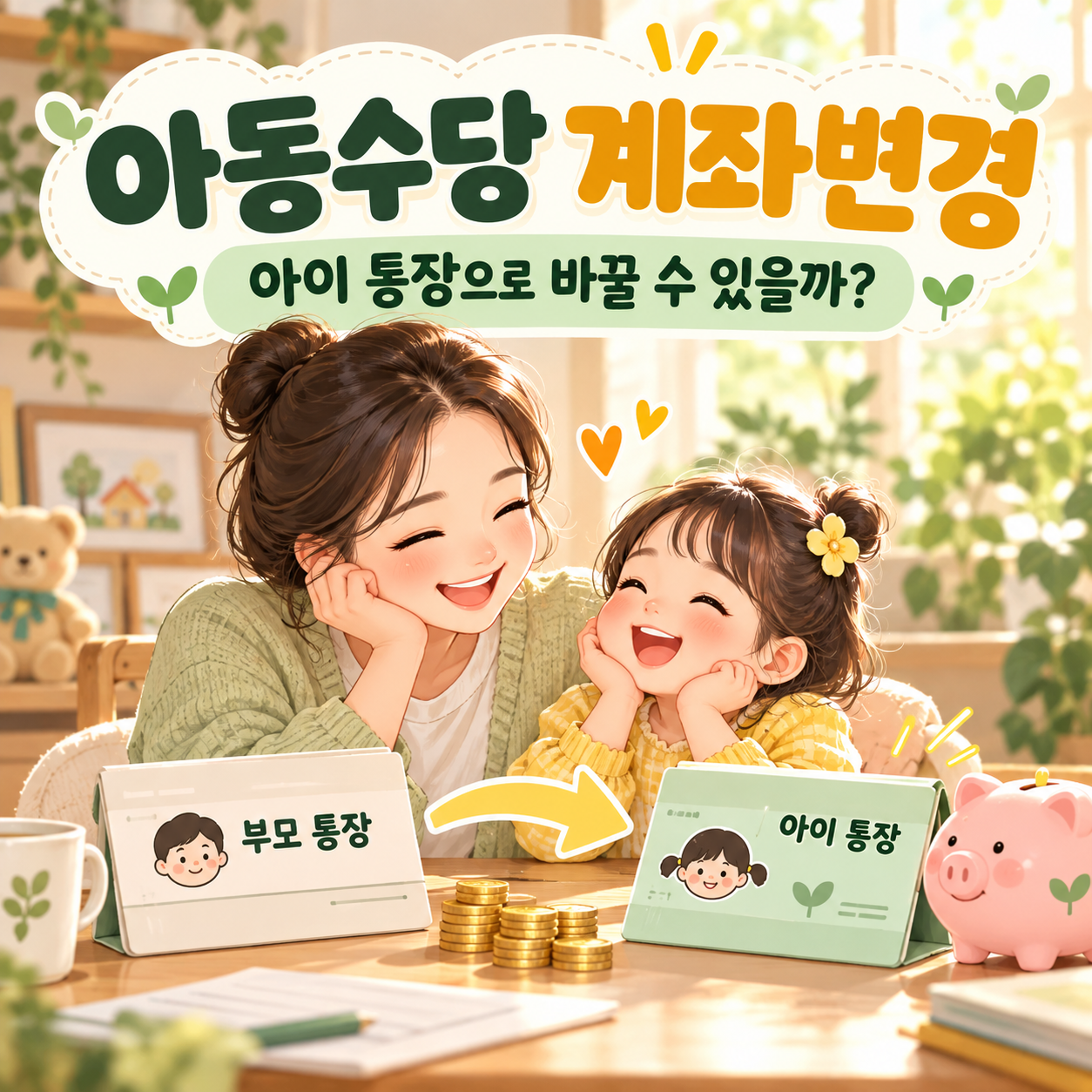 아동수당 계좌변경