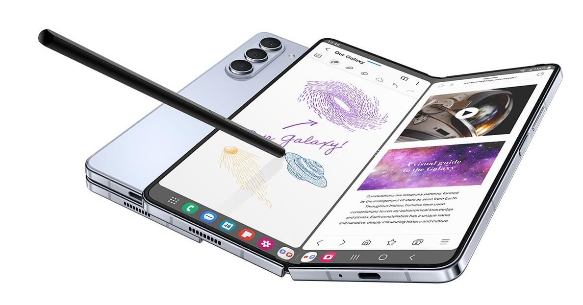 갤럭시 지폴드5 크림 언박싱 스펙 및 가격 정보