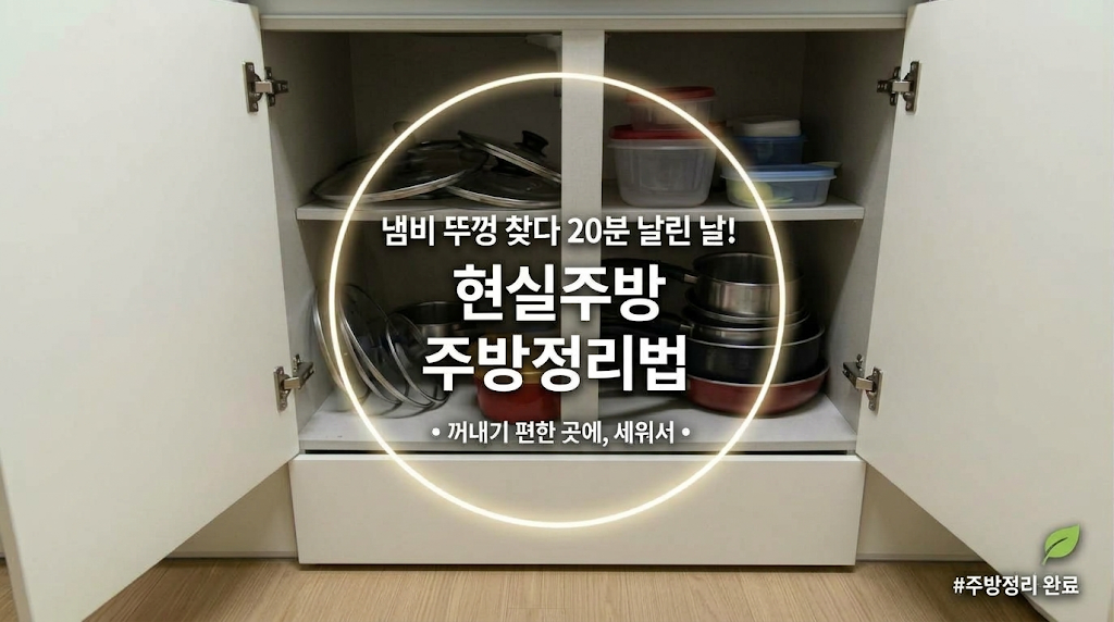 현실 주방정리법