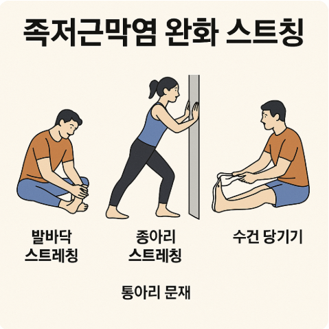 족저근막염, 운동 해도 될까? 통증 관리와 회복운동 가이드 관련 사진