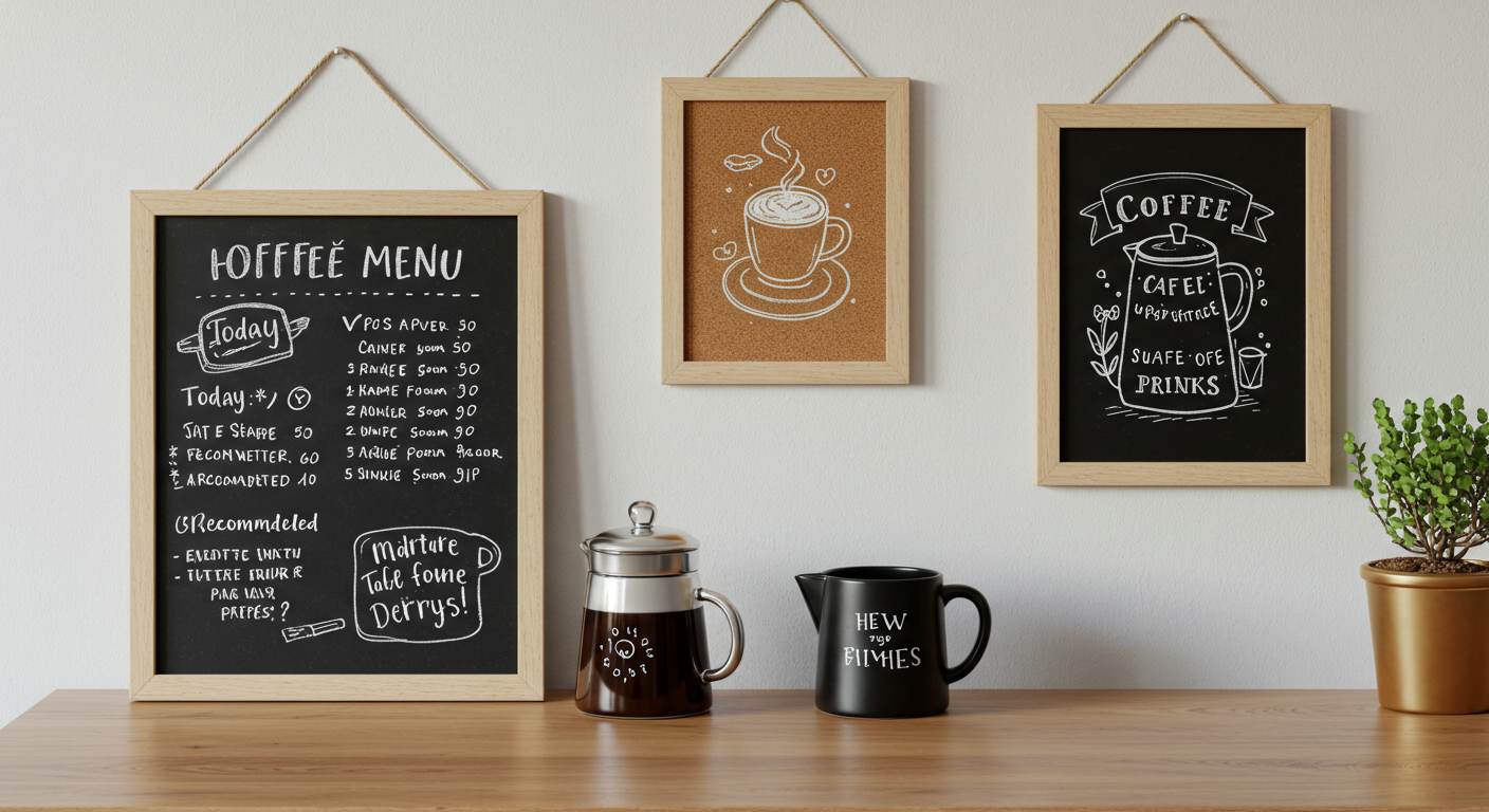 손글씨/드로잉 메뉴 보드