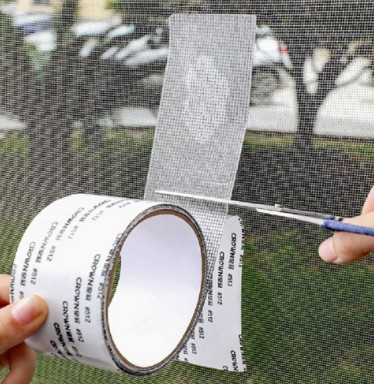 방충망 보수 스티커