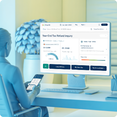 연말정산 환급금 조회 이미지