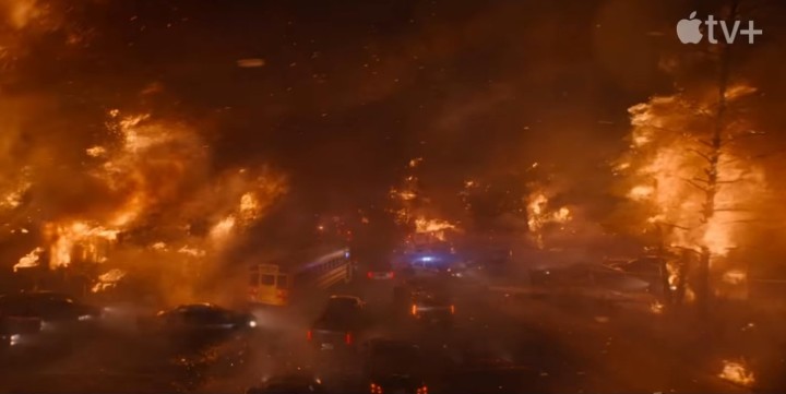 [애플티비 재난영화 추천] 실화 바탕 로스트 버스 다시보기 줄거리 결말 리뷰 후기