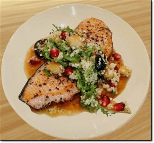 크롬이 풍부한 통곡물과 고기