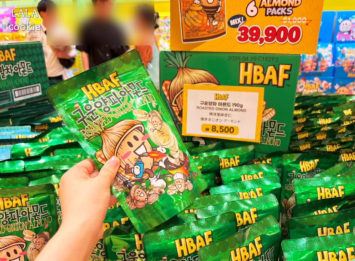 서울-명동-핫플-바프-아몬드-스토어-아몬드-과자-구운양파맛