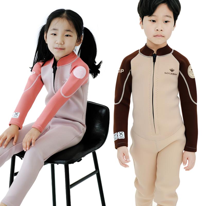 막심 주니어 웻슈트 키즈 물놀이 다이빙 잠수복 서핑 어린이슈트