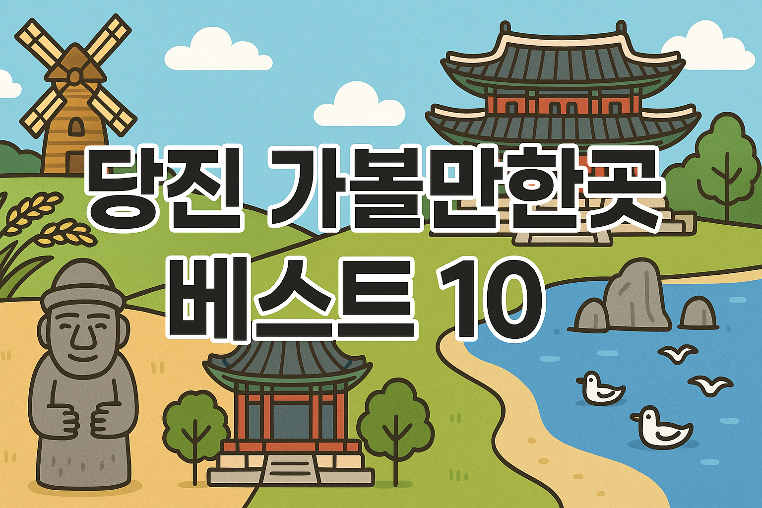 당진 가볼만한곳 베스트10