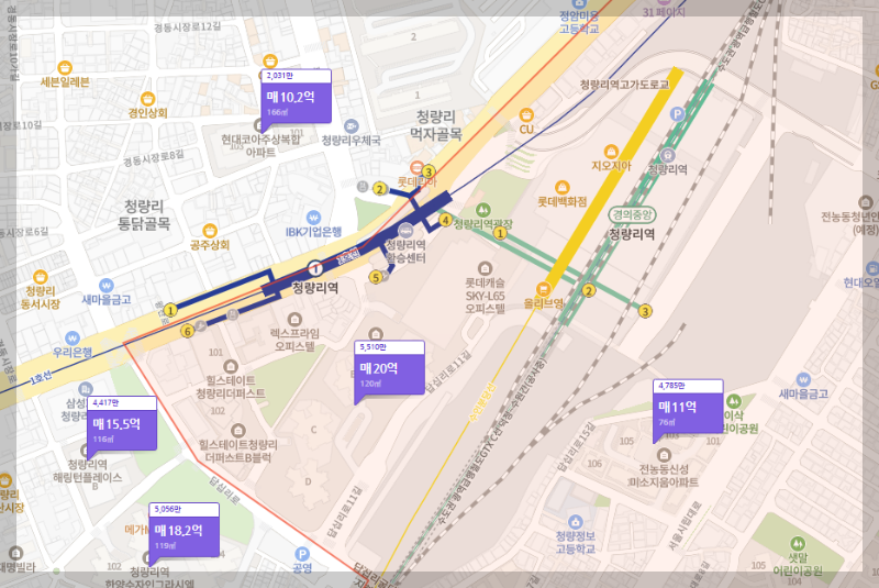 청량리 롯데캐슬 무순위 청약