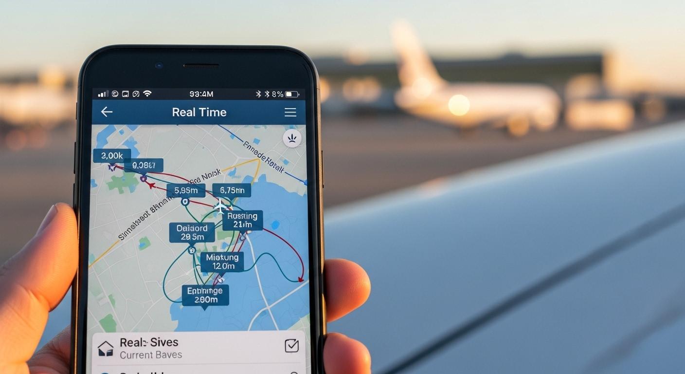 비행기 실시간 위치 추적