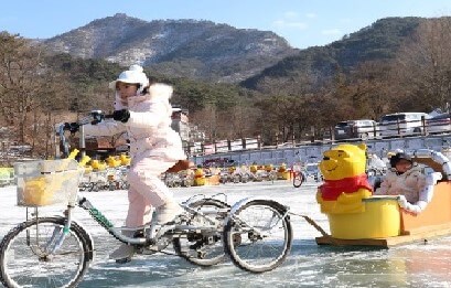포천 산정호수 썰매축제 이용요금 및 정보, 마을 주민들이 직접 기획하고 운영하는 축제라고 합니다.