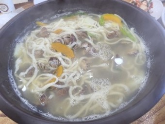 바지락칼국수