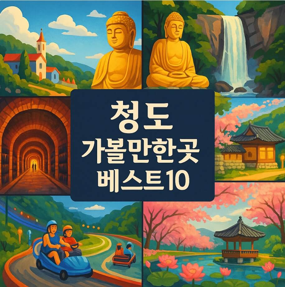 청도 가볼만한곳 베스트10