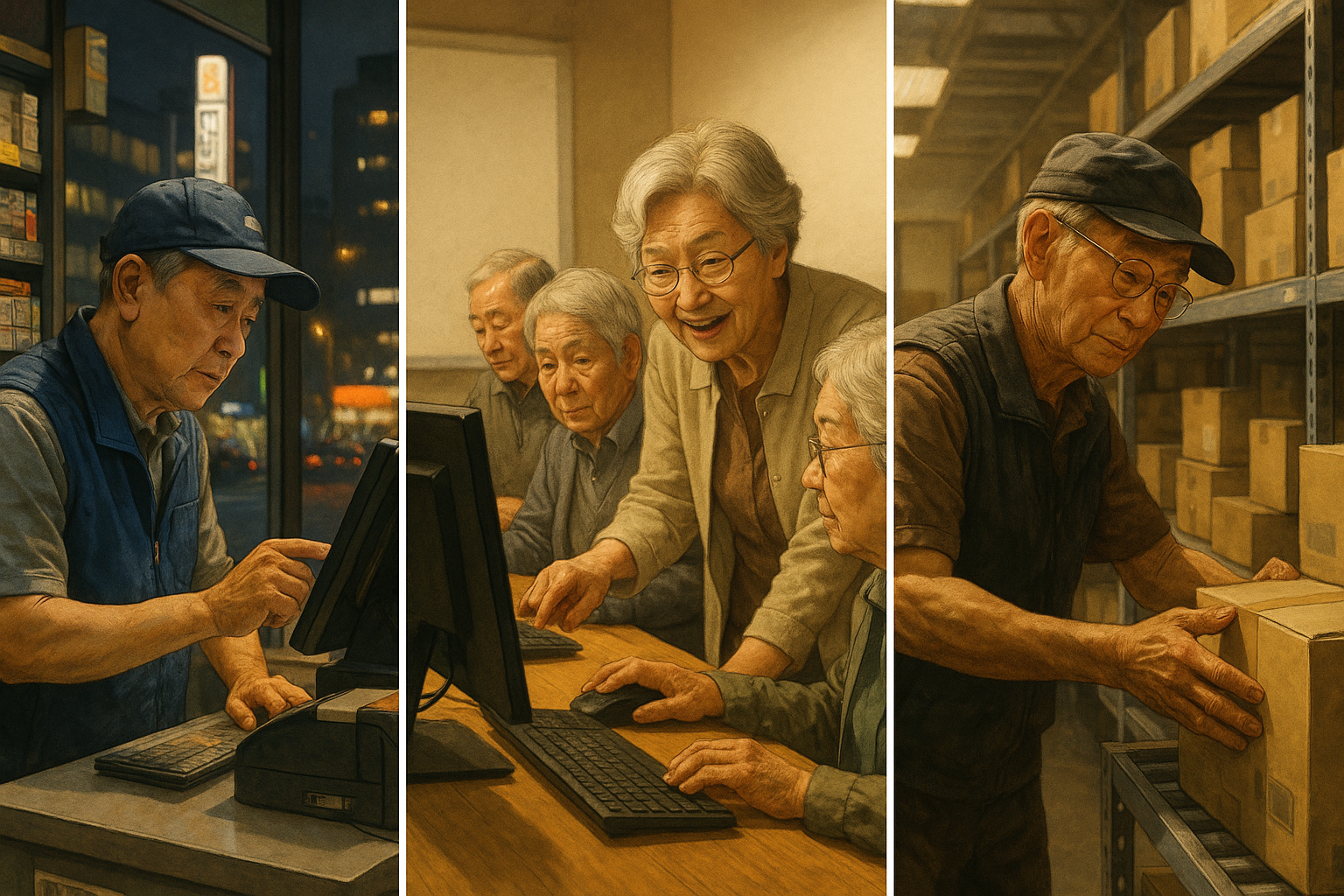 고령화 사회, 새로운 경재활동