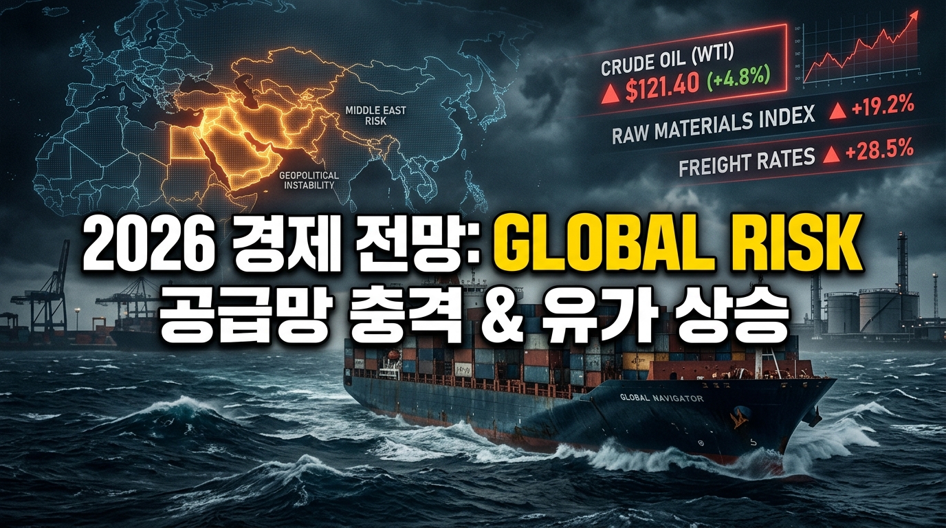 세계 경제 성장률 3.0% 둔화 경고! 중소 제조&middot;수출 기업이 대비해야 할 공급망 양극화 시나리오