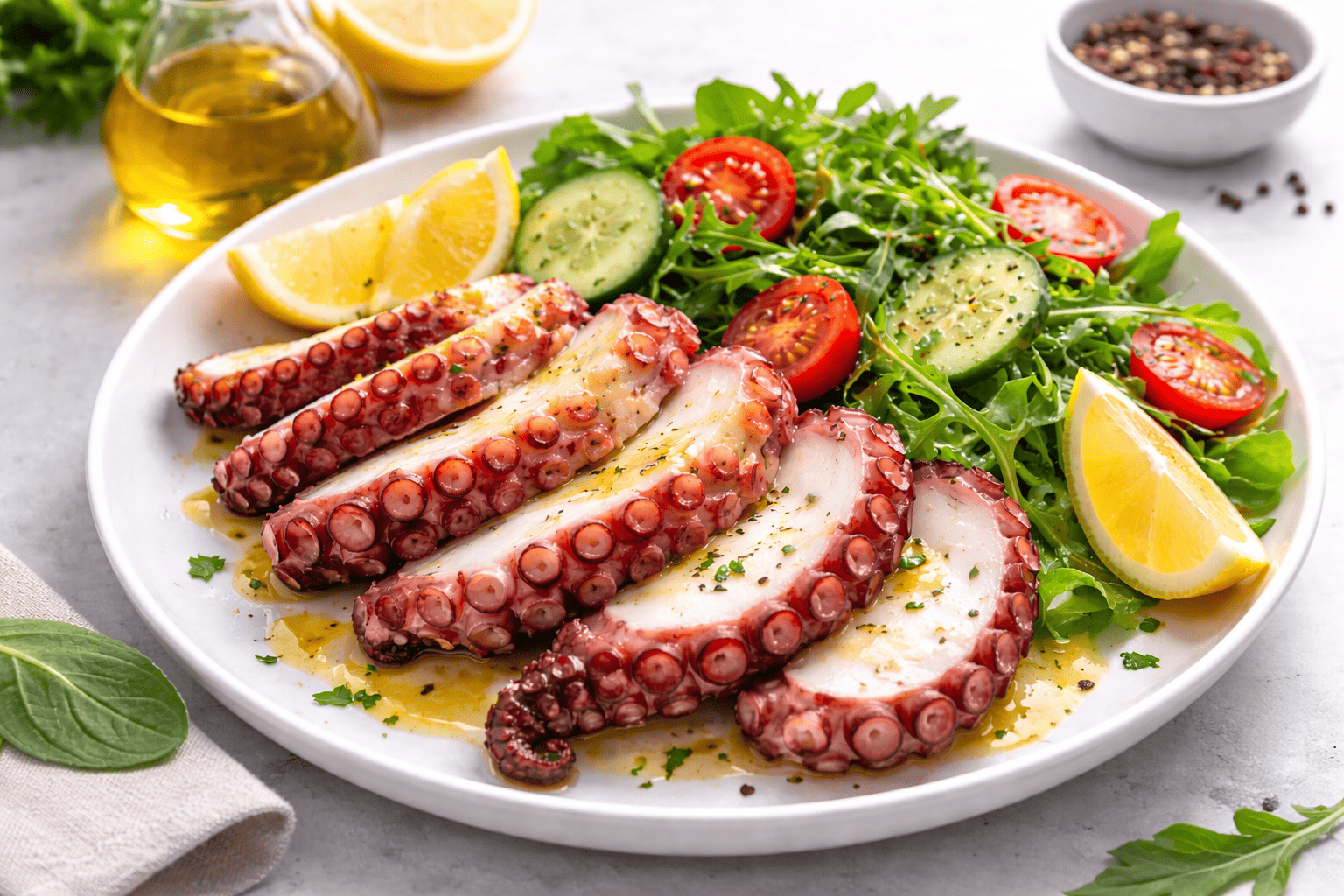 문어 영양 성분과 다이어트 식단 가치