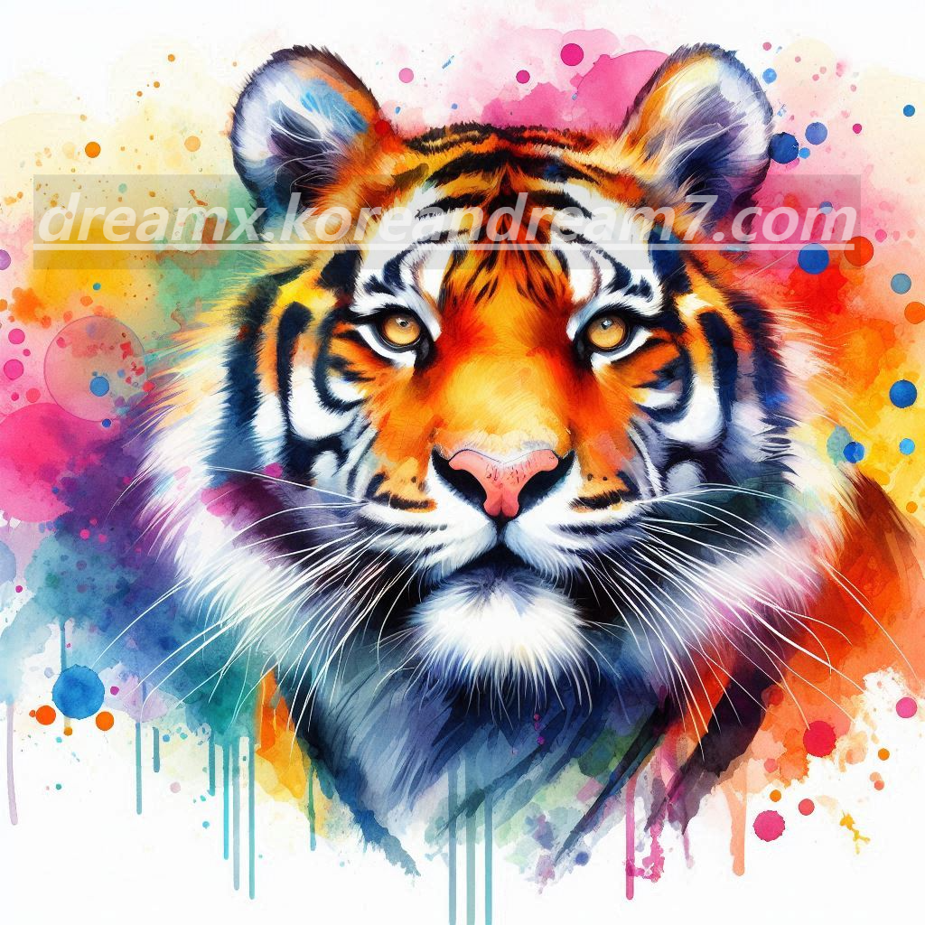 호랑이한테 물리는꿈