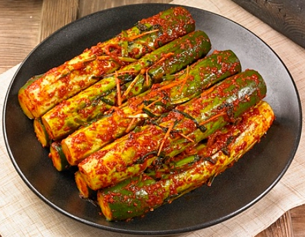 한국 음식 종류-오이 소박이