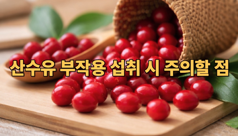 산수유 부작용