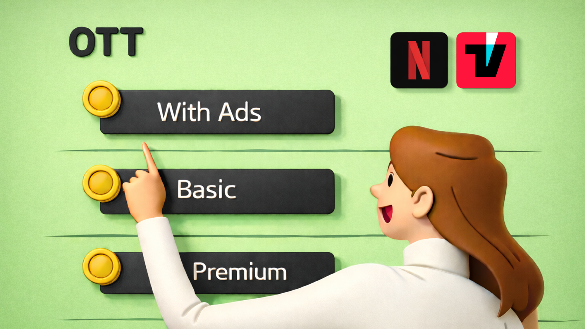 OTT 광고형 요금제 보편화, OTT 광고 영향력 2026 NPR