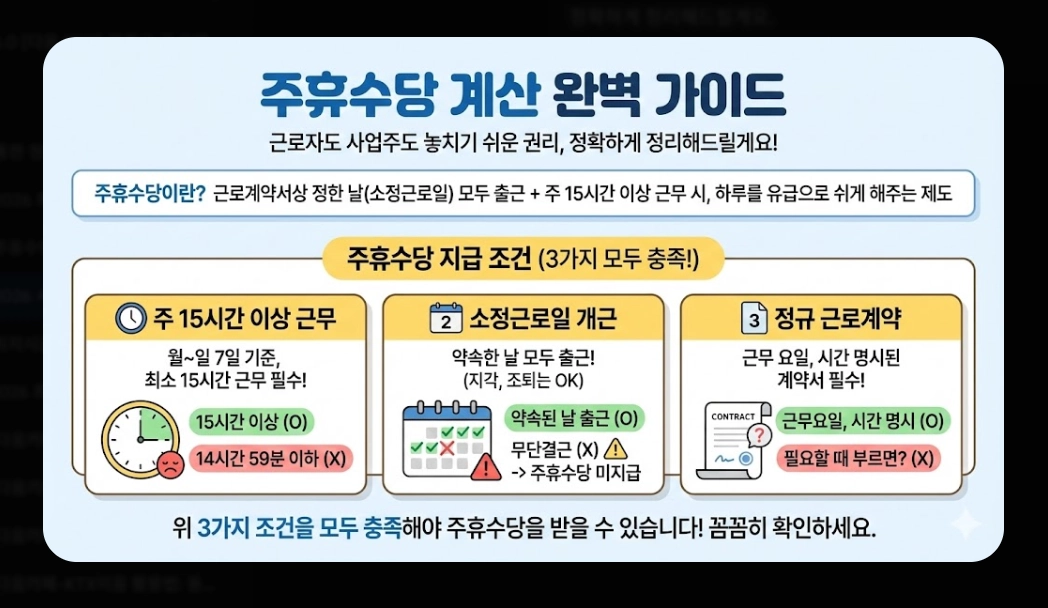 2026 시급 인상률 총정리 - 월급 계산부터 실수령액까지