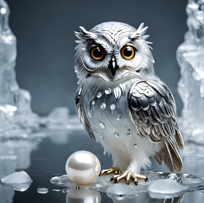 은 시세와 은 투자 방법- 은 부엉이 사진