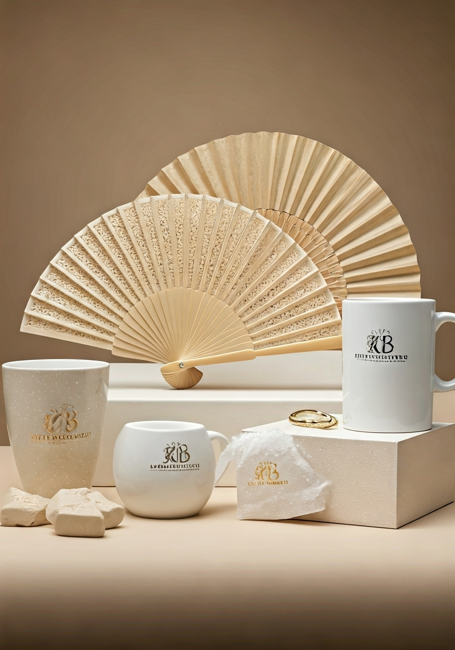 부채 기념품 제작