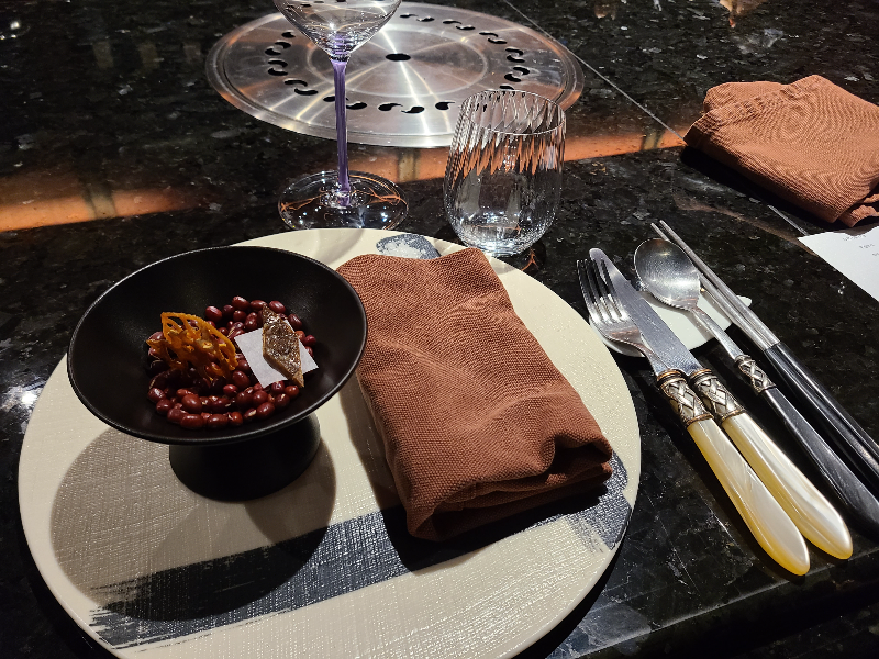 우화 테이블 셋팅