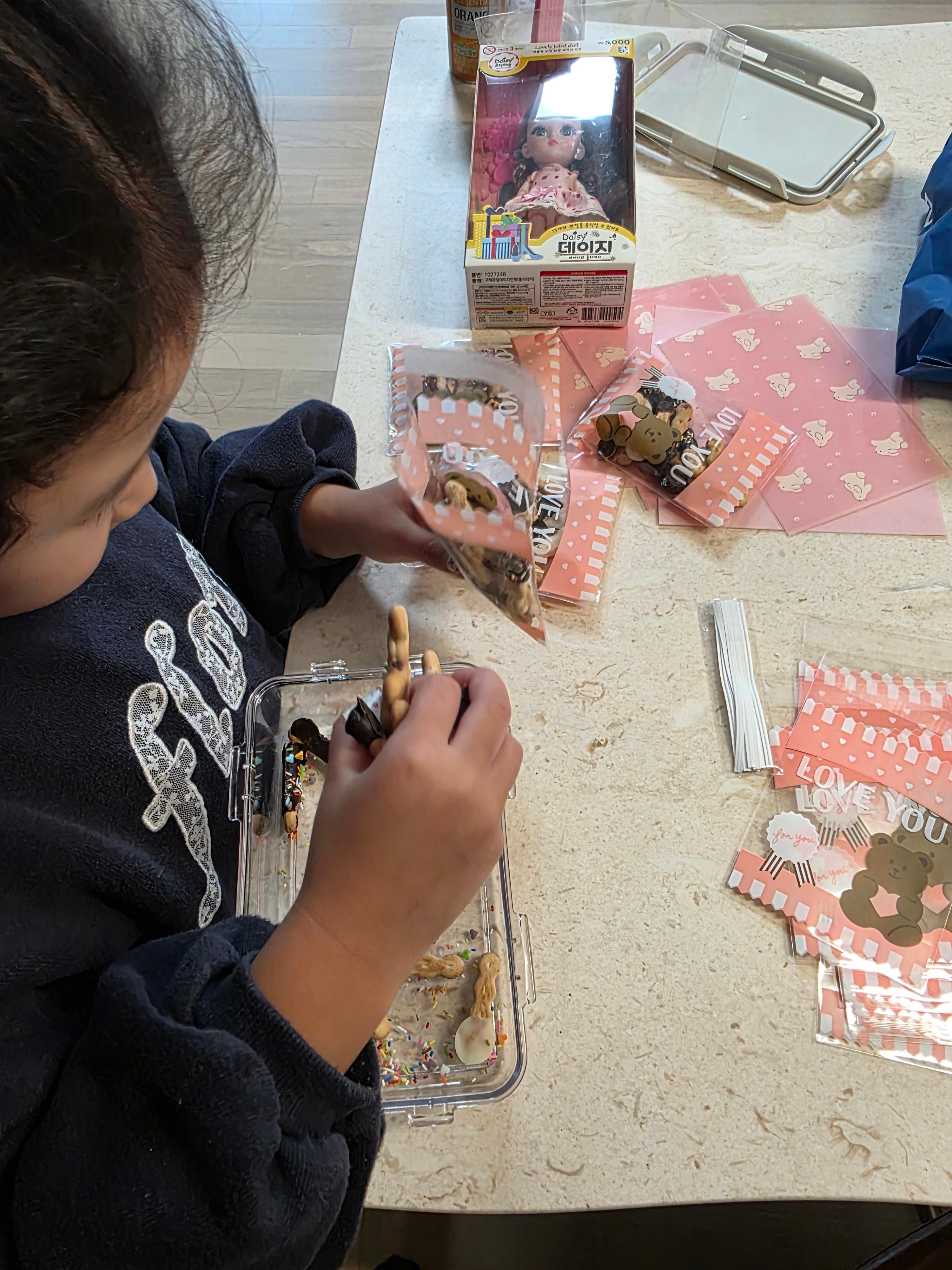 빼빼로만들기 사진 