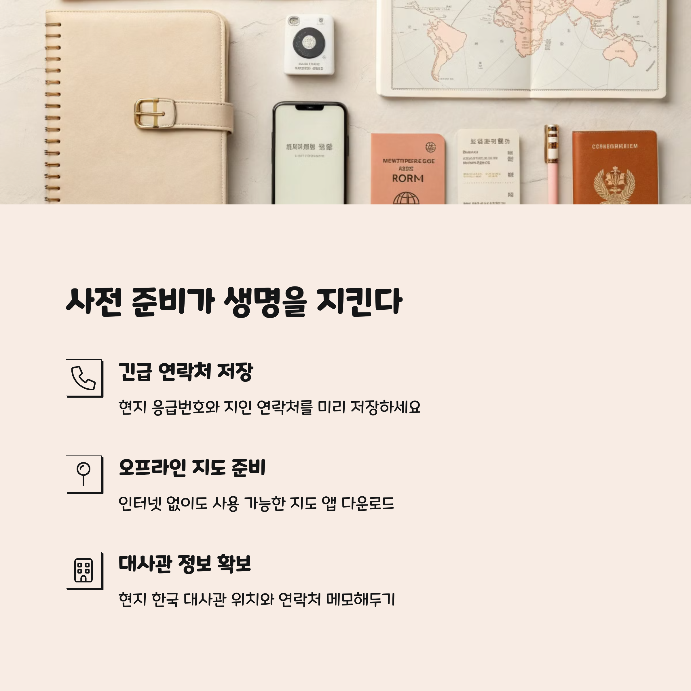 여행준비물