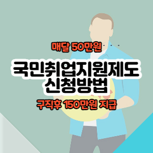 국민취업지원제도-신청방법은?