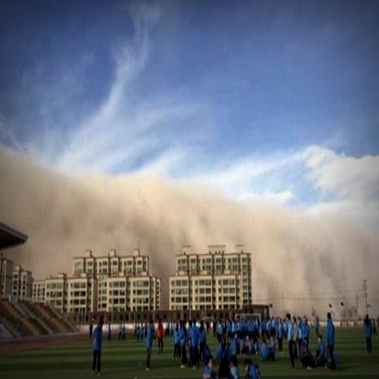 중국 모래 폭풍