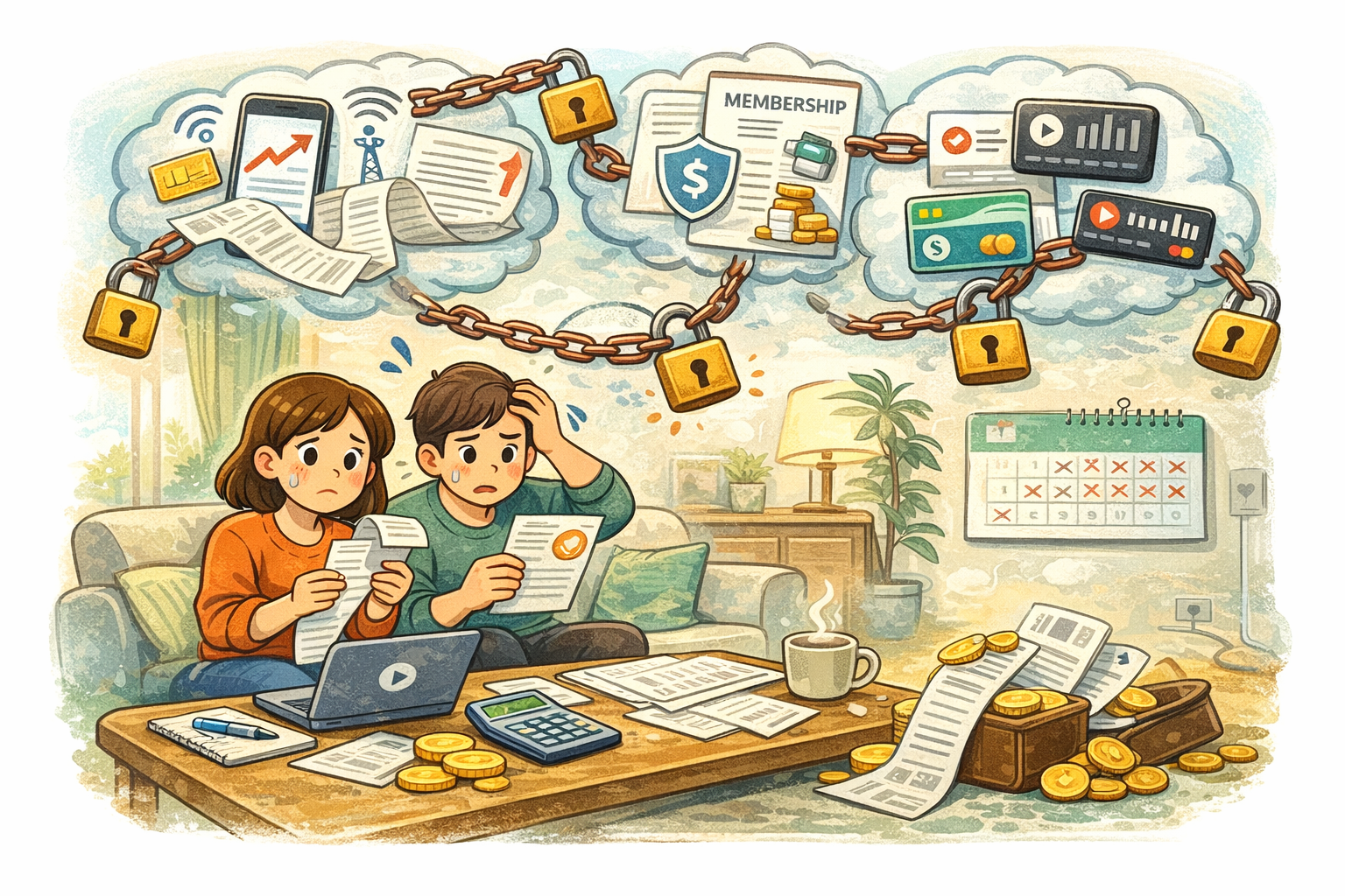 고정지출이 줄지 않는 집의 공통 구조, 어디서부터 막혀 있을까