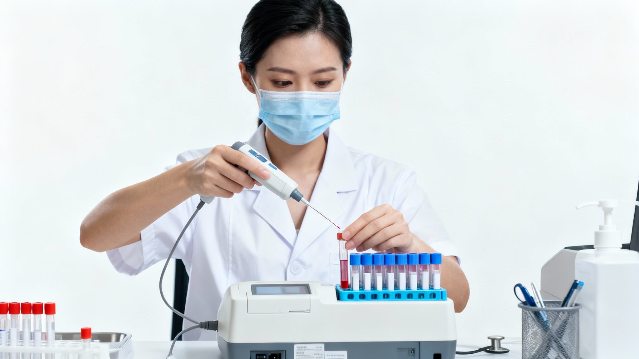 검체 채취 및 분석