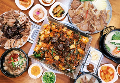 만양순대국 메뉴 모음