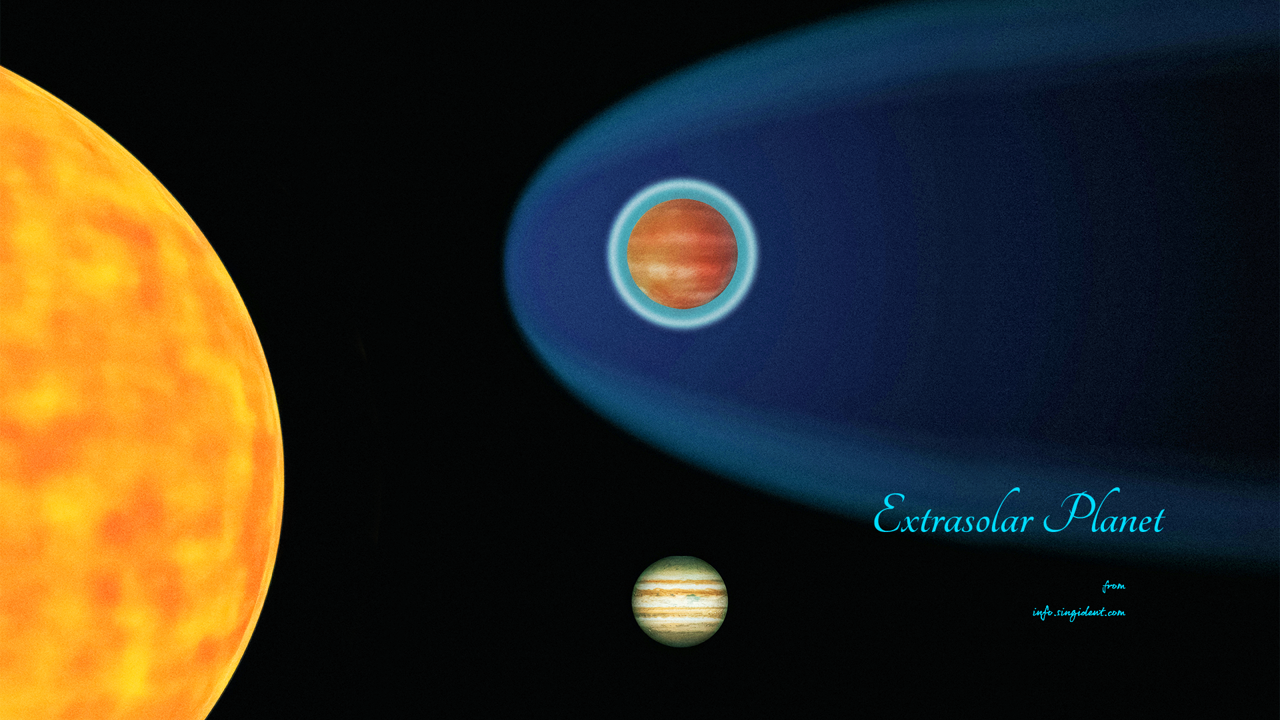 06 외계행성 HD 209458b C - Extrasolar Planet 우주배경화면