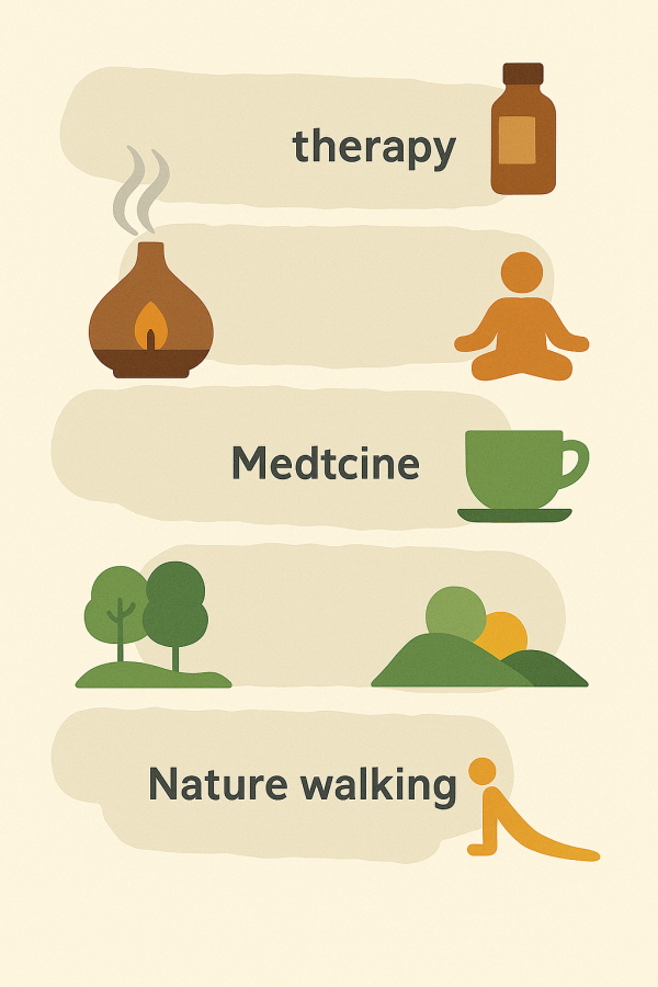 스트레스 해소에 좋은 자연 요법