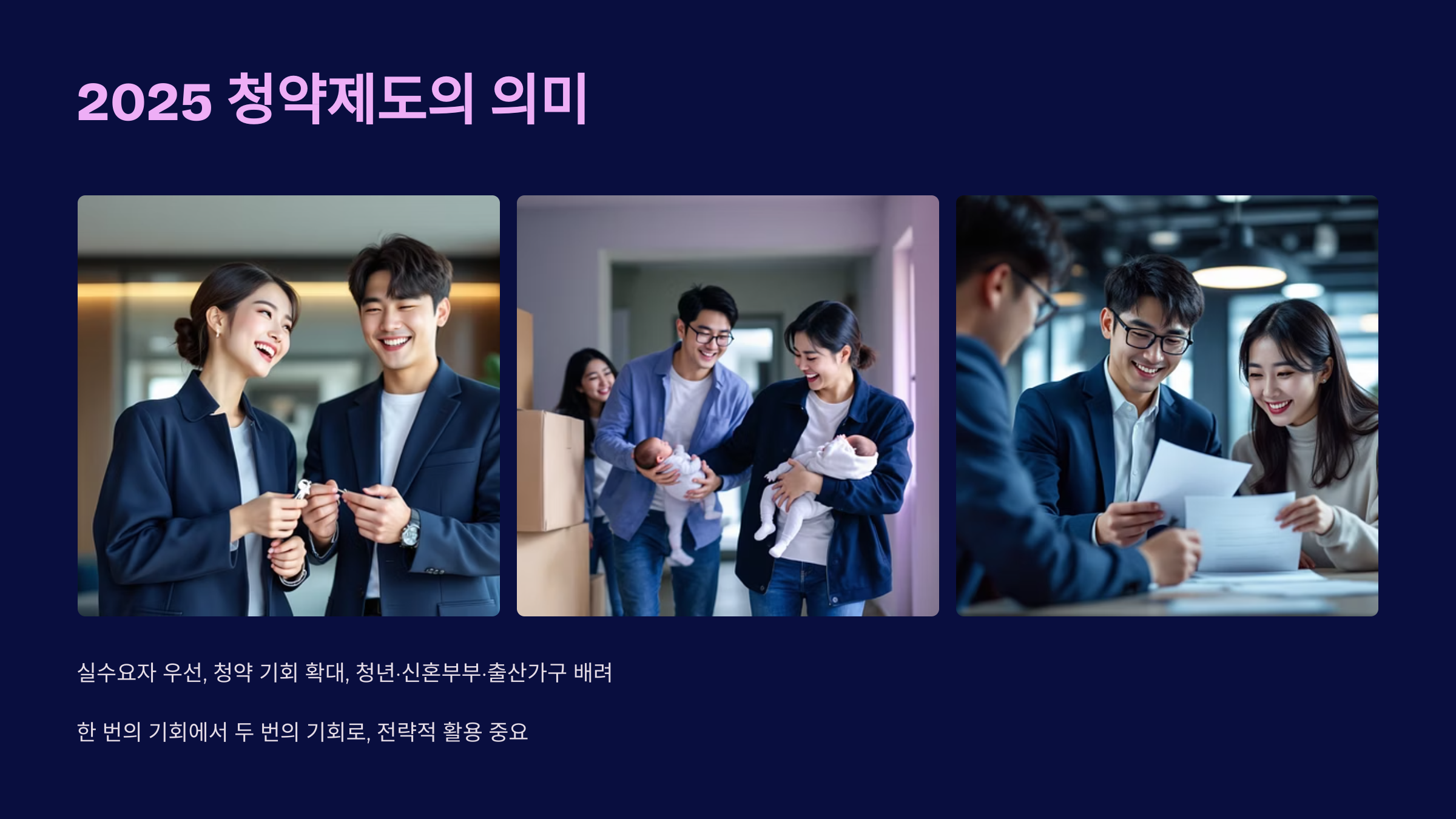 2025년 청약 제도 변경