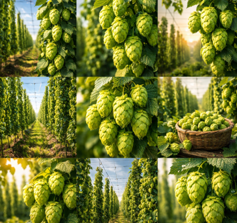 맥주의 재료 홉