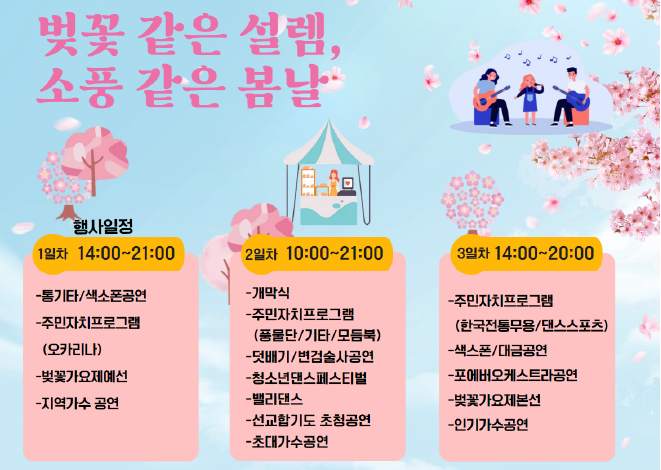광양 벚꽃축제 기간