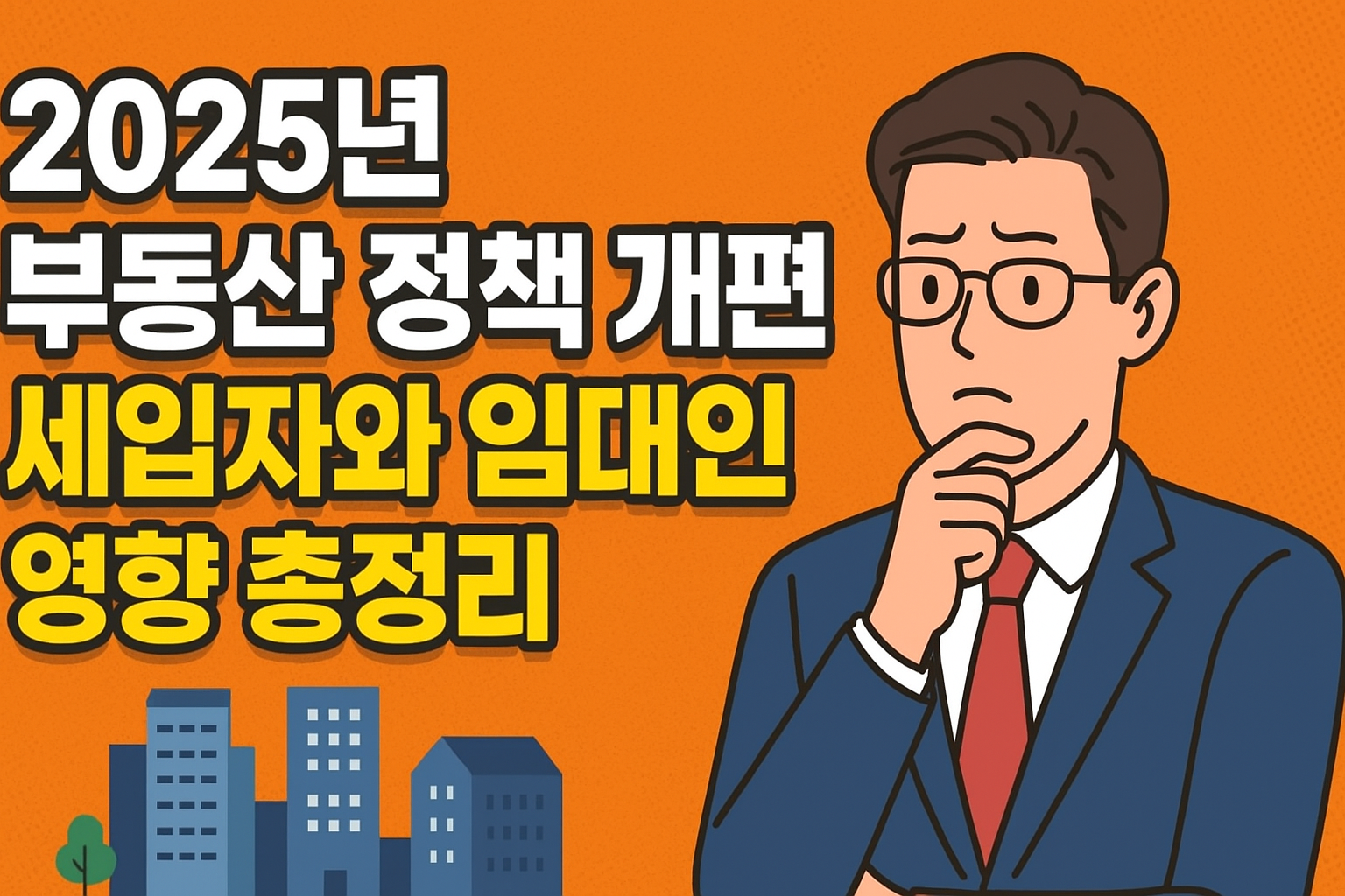 2025년 부동산 정책 개편, 세입자와 임대인에게 미치는 영향 총정리