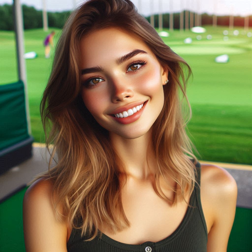 실외골프연습장 배경