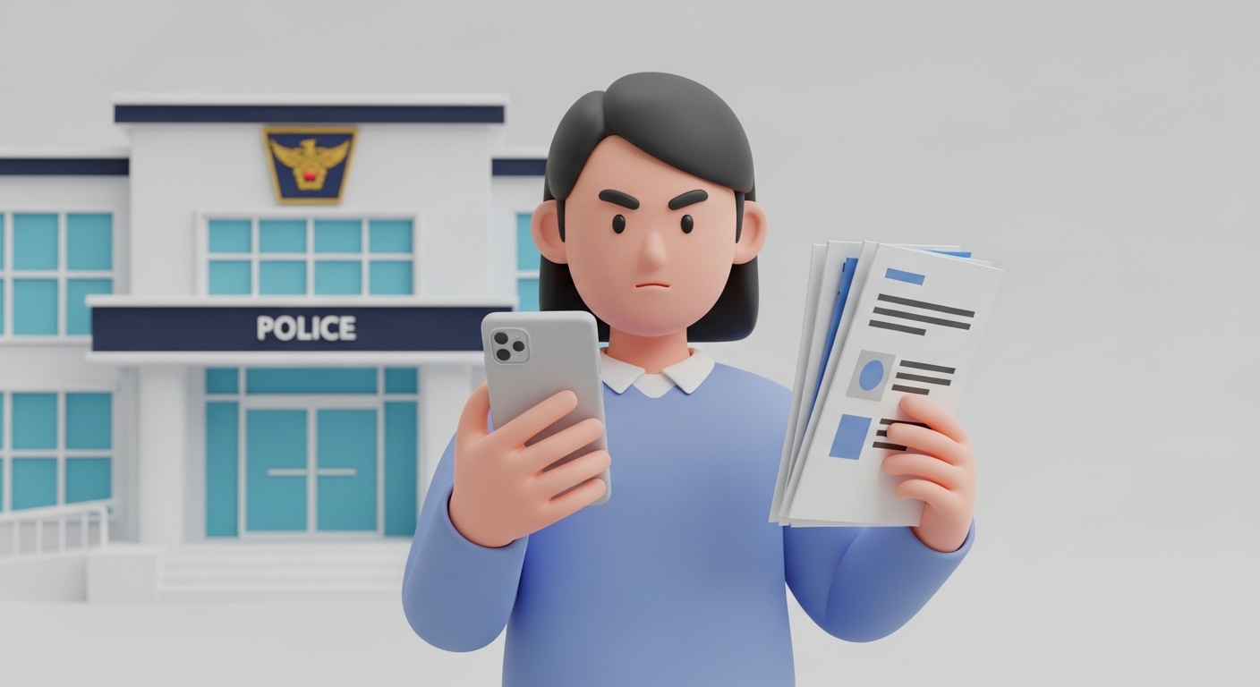 ECRM 경찰 신고: 집에서 먼저 접수하세요