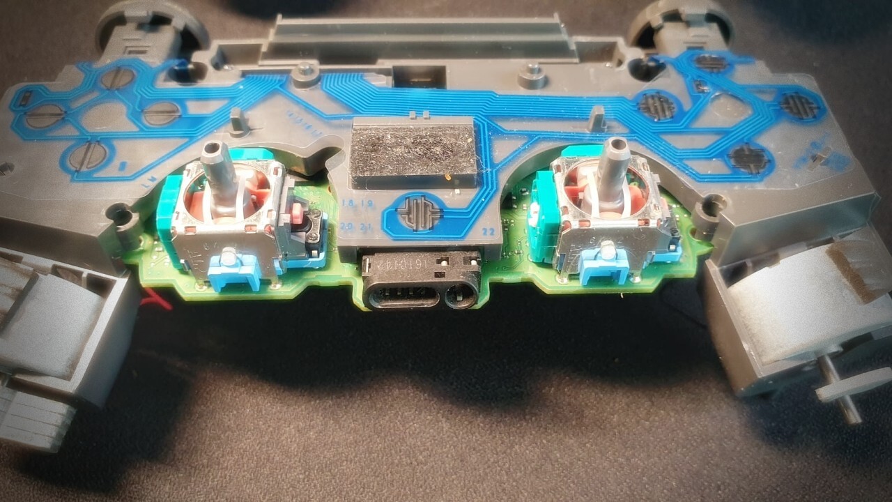 듀얼쇼크4 정품 서킷보드 필름