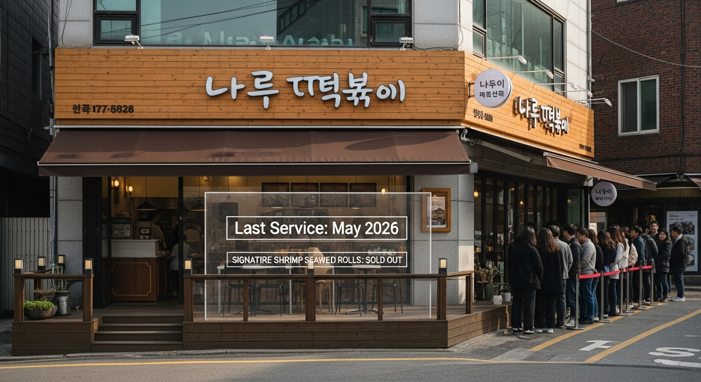 광장동 나루떡볶이 폐업 소식과 전설이 된 시그니처 메뉴 분석