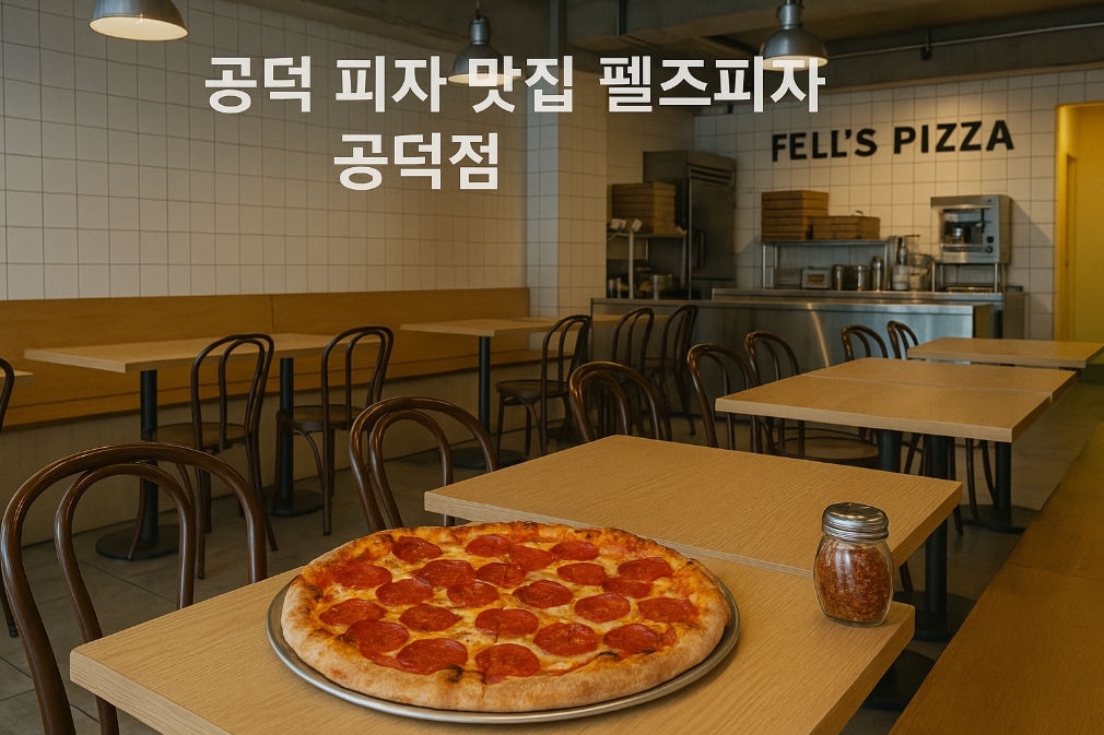 공덕역 펠즈피자, 진짜 맛집 맞나요?